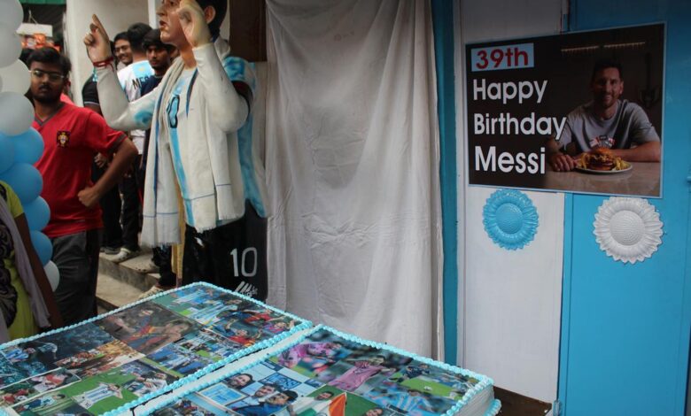Lionel Messi’s 39th birthday celebrations in Bengal’s Ichhapur