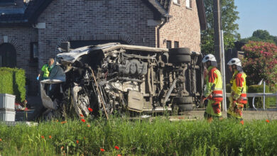 Minibus Transporting Schoolchildren Is Hit by Train in Belgium
