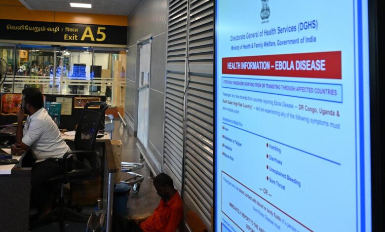Uganda national in Bengaluru tests negative for Ebola; no confirmed case in India: Health Ministry